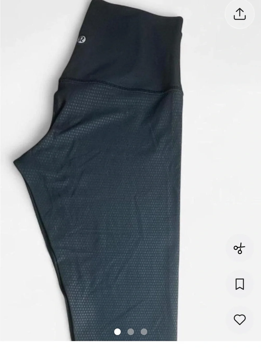 lululemon athletica Black High-Rise Leggings